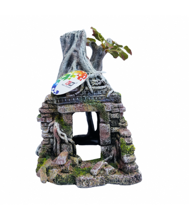 KW Zone Resin Ornament Aquarium Decoration, 16x19x21cm